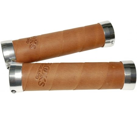 Håndtag Brooks Slender Brun læder