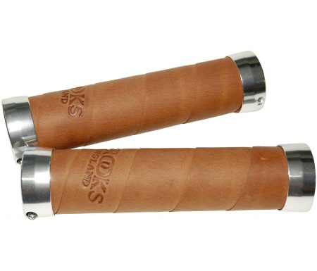 Håndtag Brooks Slender Brun læder