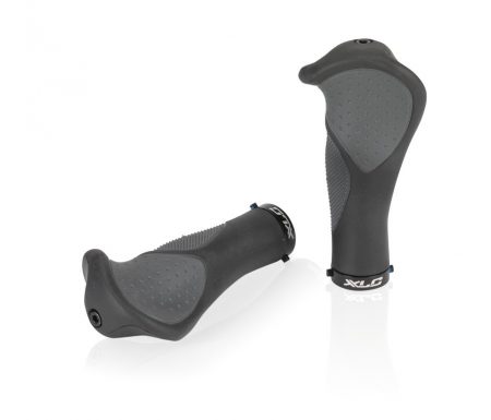 Håndtag ergomomiske udformet sort/grå