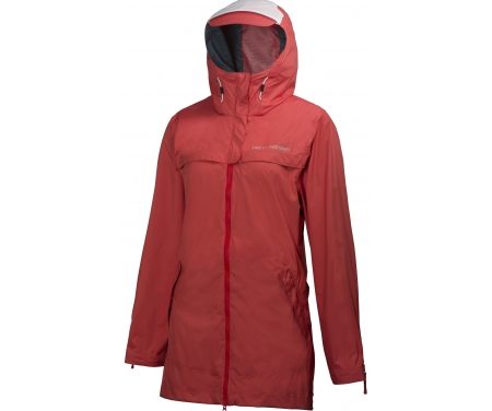 Helly Hansen Calais Coat – Regnjakke til dame – Rød – Str. XL