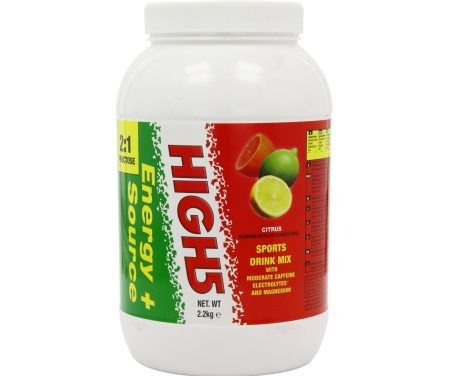 High5 Energy Source Plus – Energidrik med koffein – Citrus 2,2 kg – Testvinder