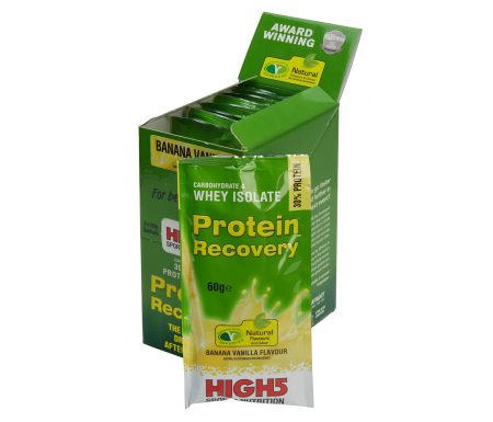 High5 Protein Recovery – Banan / vanilje 9 x 60 gram