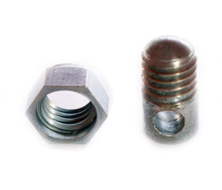 Hulbolt 1/4" for skærmstiver