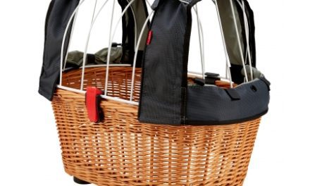 Hundekurv KlickFix Doggy GTA med dækken til bagagebærer