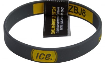 ICEdot Armbånd med unik redningskode