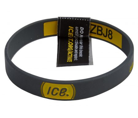 ICEdot Armbånd med unik redningskode