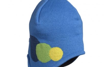 Isbjörn Bubbles Knitted Cap – Hue – Blå – Str. 48/50cm