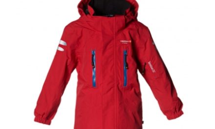 Isbjörn of Sweden Climber – Skaljakke – Rød – Str. 134/140