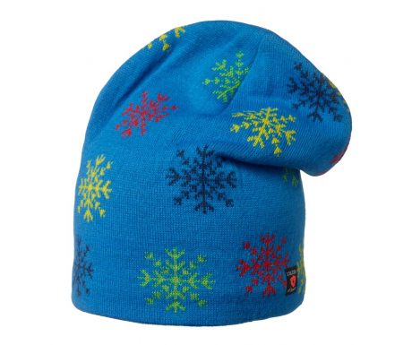 Isbjörn Snowflake Knitted Beanie – Hue – Blå – Str. 52-54