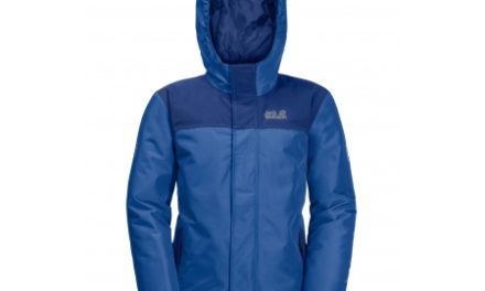 Jack Wolfskin B Kajak Falls JKT – Vandtæt børnejakke m. for – Blå