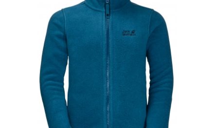 Jack Wolfskin Baksmalla Jacket Kids – Fleecejakke Børn – Blå