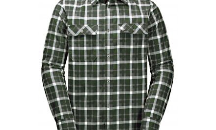 Jack Wolfskin Bow Valley Shirt – Skjorte herre – Tern Grøn