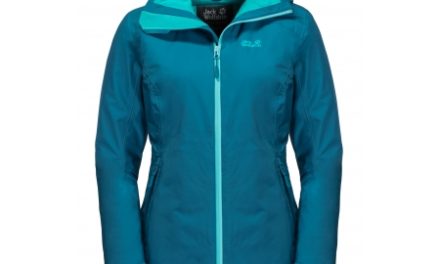 Jack Wolfskin Karelia Trail JKT Women – Vandtæt damejakke m. for – Blå