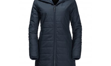 Jack Wolfskin Maryland Coat – Fiberjakke dame – Mørke Blå