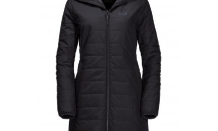 Jack Wolfskin Maryland Coat – Fiberjakke dame – Sort