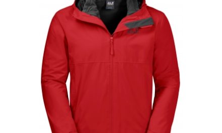 Jack Wolfskin Norrland 3in1 – Vandtæt 3i1 herrejakke – Rød