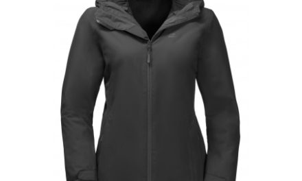 Jack Wolfskin Norrland 3in1 Women – Vandtæt 3i1 damejakke – Sort