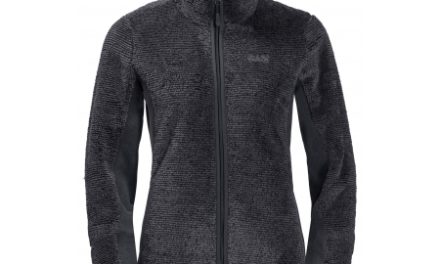 Jack Wolfskin Pine Leaf Jacket W. – Fleecejakke dame – Grå