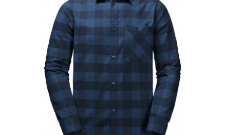 Jack Wolfskin Red River Shirt – Skjorte herre – Tern Blå