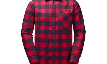 Jack Wolfskin Red River Shirt – Skjorte herre – Tern Rød