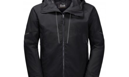 Jack Wolfskin Skei Trail JKT Men – Vandtæt herrejakke – Sort