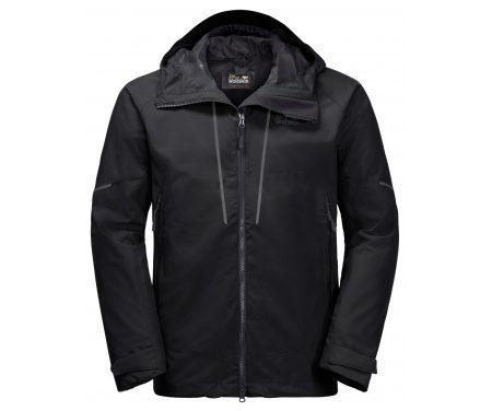 Jack Wolfskin Skei Trail JKT Men – Vandtæt herrejakke – Sort