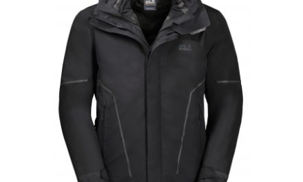 Jack Wolfskin Taiga Trail 3in1 – Vandtæt 3i1 herrejakke – Sort