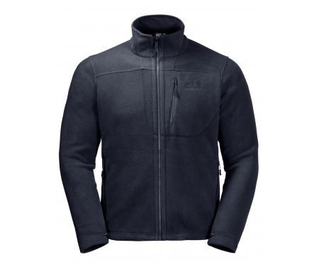 Jack Wolfskin Vertigo Men – Fleecejakke herre – Blå