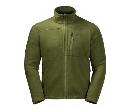Jack Wolfskin Vertigo Men – Fleecejakke herre – Grøn