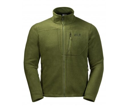 Jack Wolfskin Vertigo Men – Fleecejakke herre – Grøn