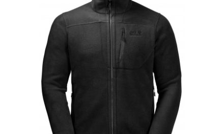 Jack Wolfskin Vertigo Men – Fleecejakke herre – Sort
