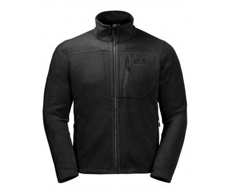 Jack Wolfskin Vertigo Men – Fleecejakke herre – Sort