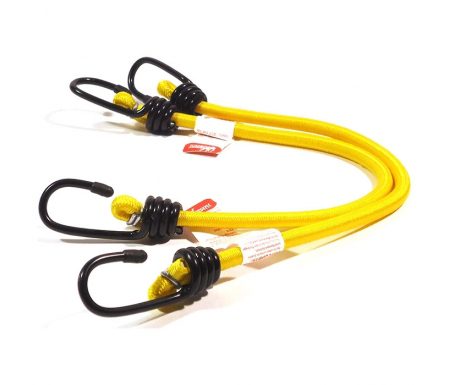 Jumbo bagagestropper –  45cm – 2stk – Gul