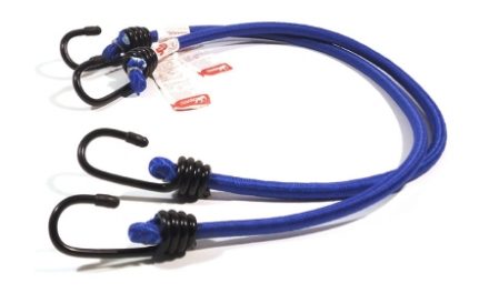 Jumbo bagagestropper – 60cm – 2stk – Blå