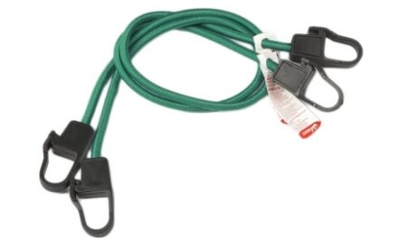 Jumbo bagagestropper med nylonkroge – 80cm – 2stk – Grøn