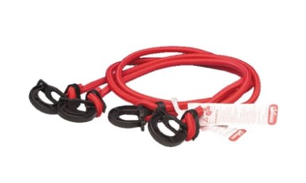 Jumbo regulerbar bagagestrop – 100cm – 2stk – Rød