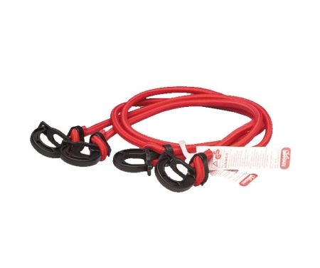 Jumbo regulerbar bagagestrop – 100cm – 2stk – Rød