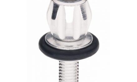 Kabel justerskrue med 6mm gevind – 18mm lang – Aluminium