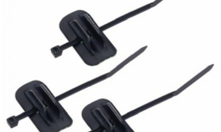 Kabelfører Clip Point 3 stk i plastik