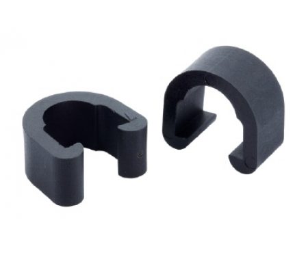 Kabelklemme/kabelclips til cykelstel 4 stk