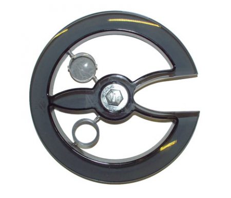 Kædeskærm Hebie til kranksæt 44-48 tands