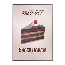 Kald det kagerâlighed plakat fra Hipd