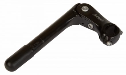 Kalloy Styrstamme Justerbar 90mm fremspring – 25,4mm stamme – sort