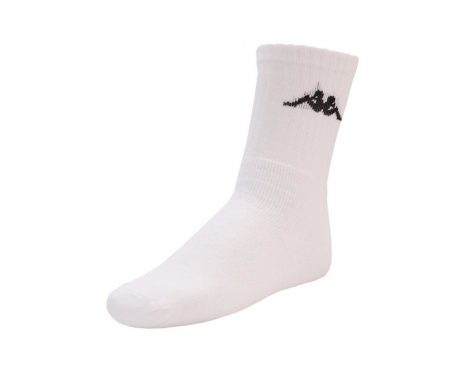 Kappa – Tennissokker 3-pack – Hvid