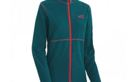 Kari Traa Fleece F/Z – Fleecetrøje – Turkis