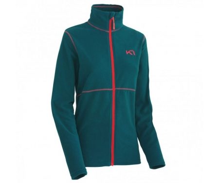 Kari Traa Fleece F/Z – Fleecetrøje – Turkis
