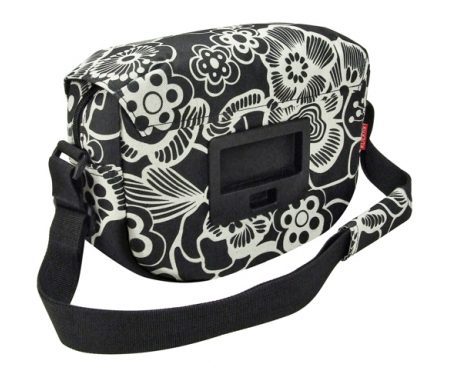 KLICKfix – Fun Bag – Sort med blomster 4 liter