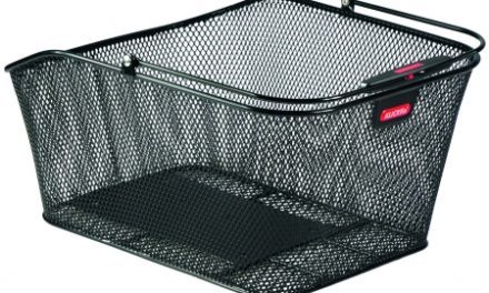 Klickfix Korbklip City II – Cykelkurv til bag – 20 liter – Sort