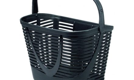 Klickfix Lamello mini 12 L – Cykelkurv til front – Sort