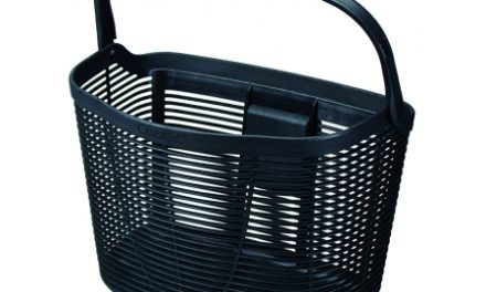 Klickfix Lamello mini 18 L – Cykelkurv til front – Sort